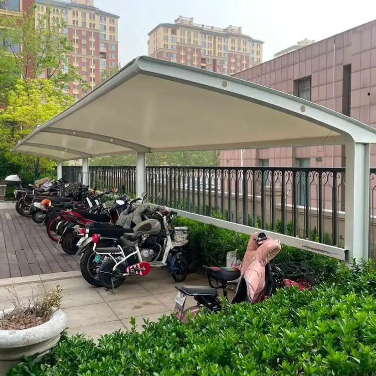 武城县膜结构电动车棚